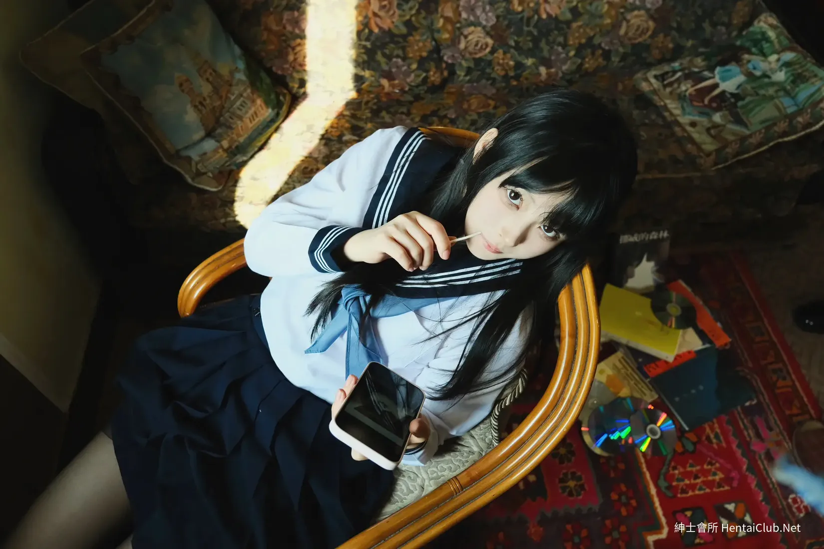 Blacqkl 白莉爱吃巧克力 Schoolgirl