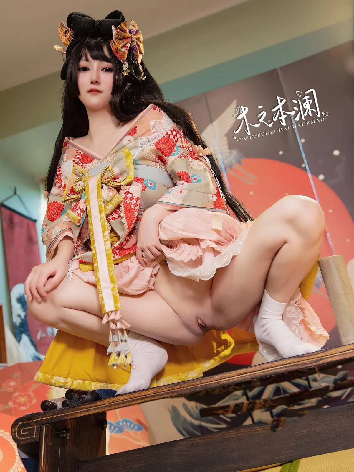 Muzhiben Lan (木之本澜) Cosplay Taketori Kaguya Hime