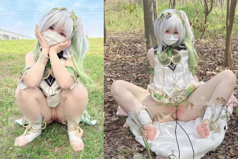软萌兔兔酱 SweetRabbit233 cosplay Nahida Genshin Impact
