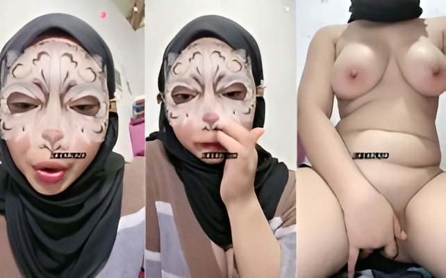Zahra Hijabers Toket Pulen Menikmati Colmek Pakai Jari