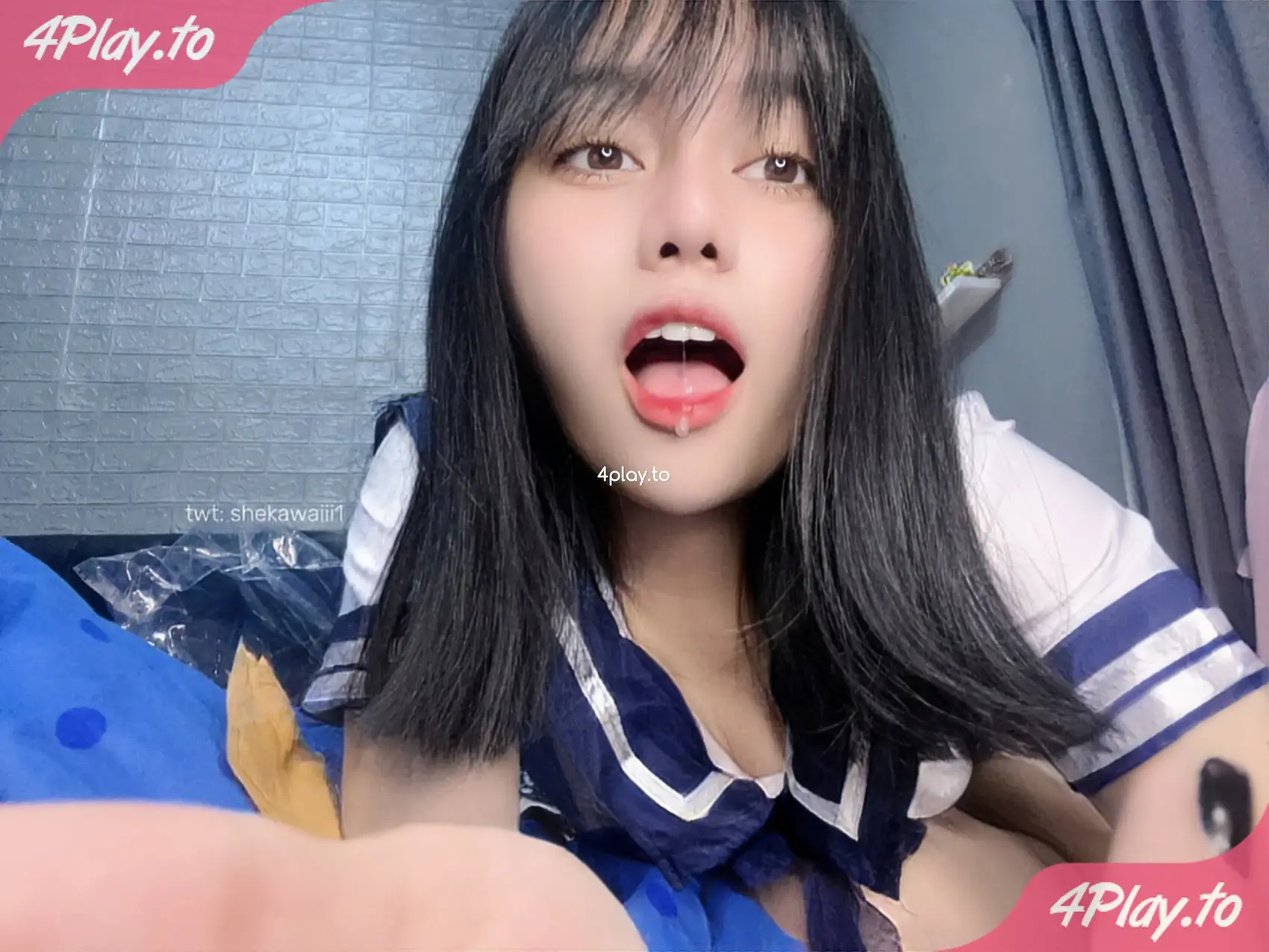 Violet Airis Seravin Cosplay Schoolgirl