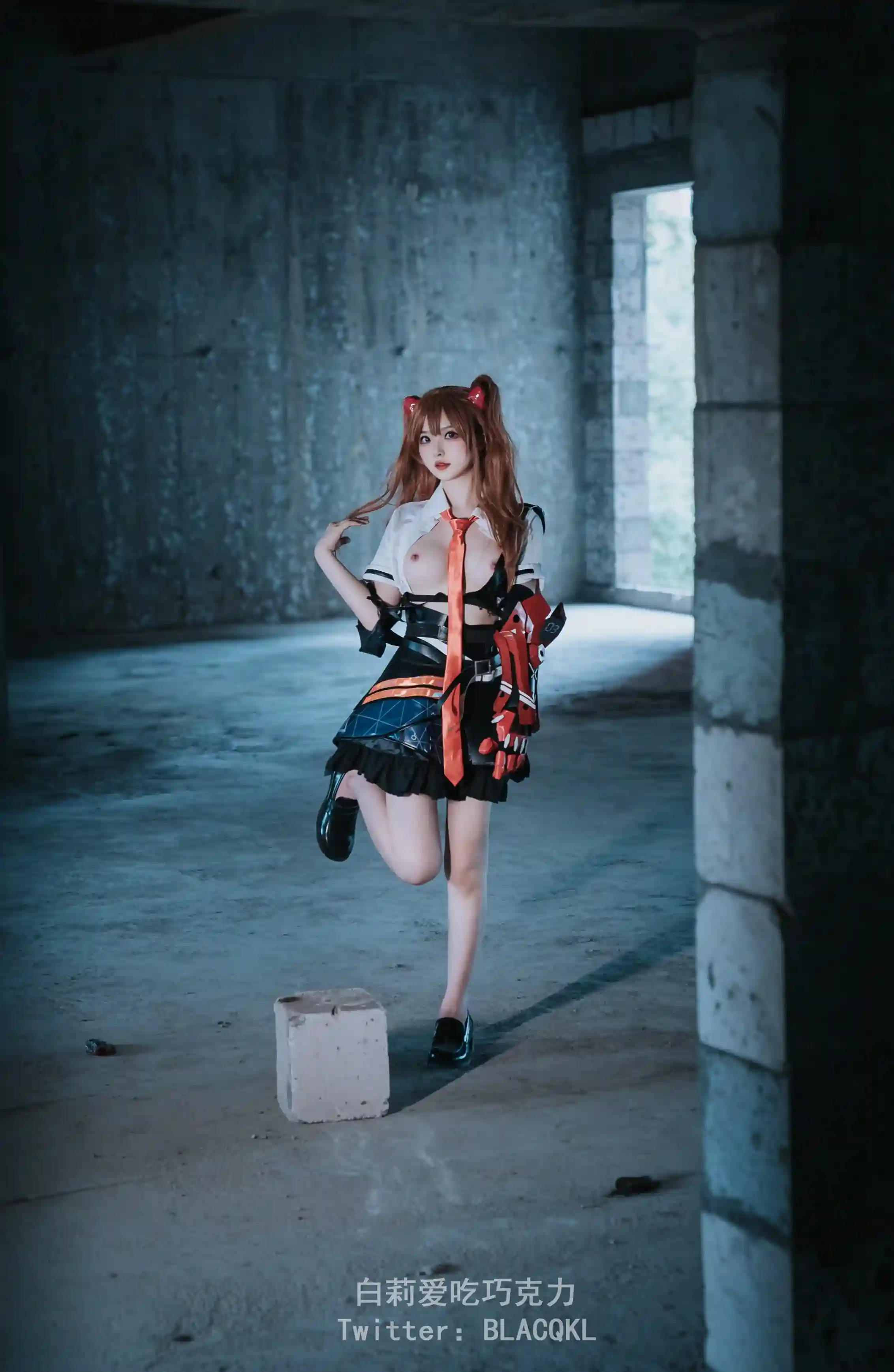 Blacqkl Cosplay Asuka Langley Soryu
