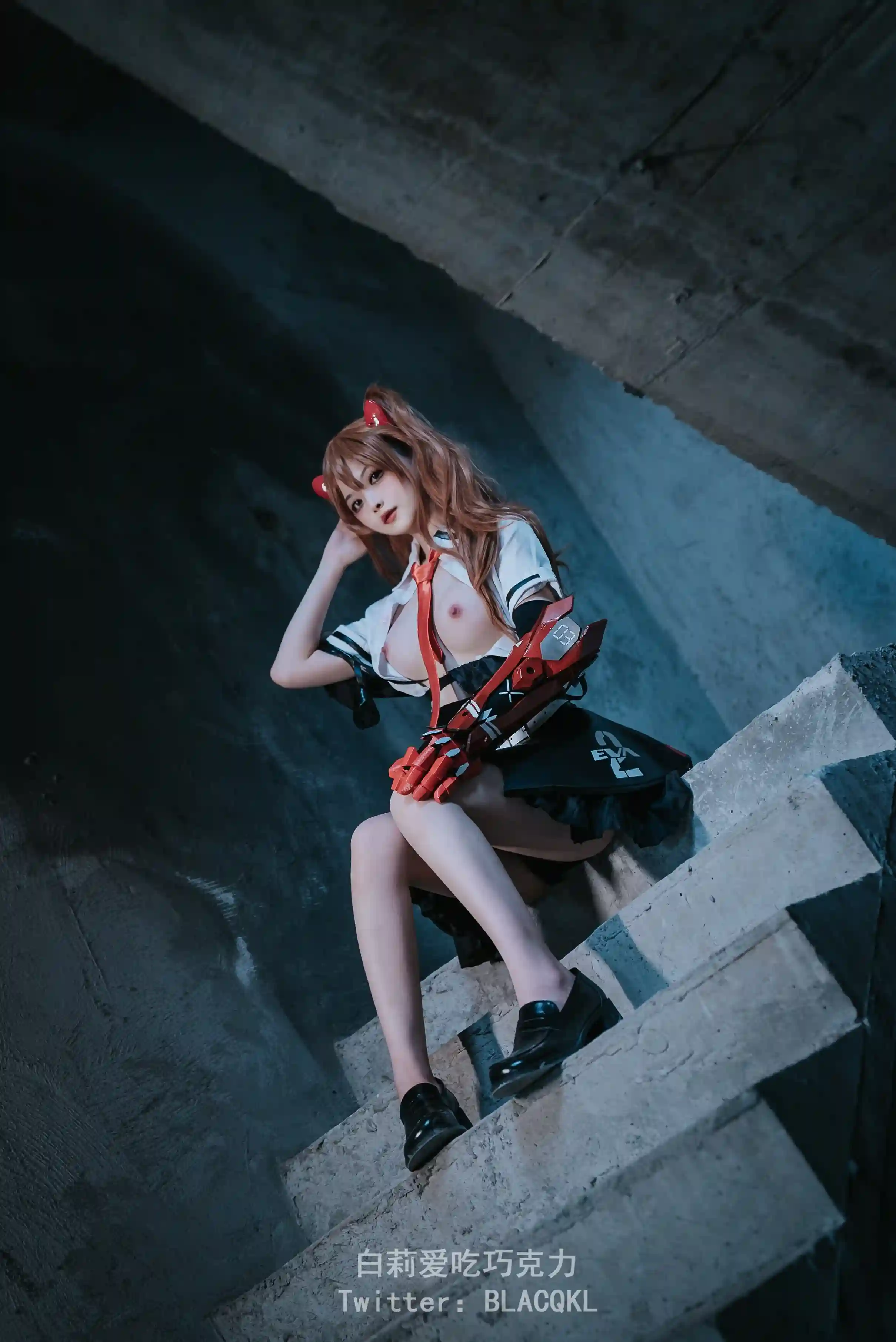 Blacqkl Cosplay Asuka Langley Soryu