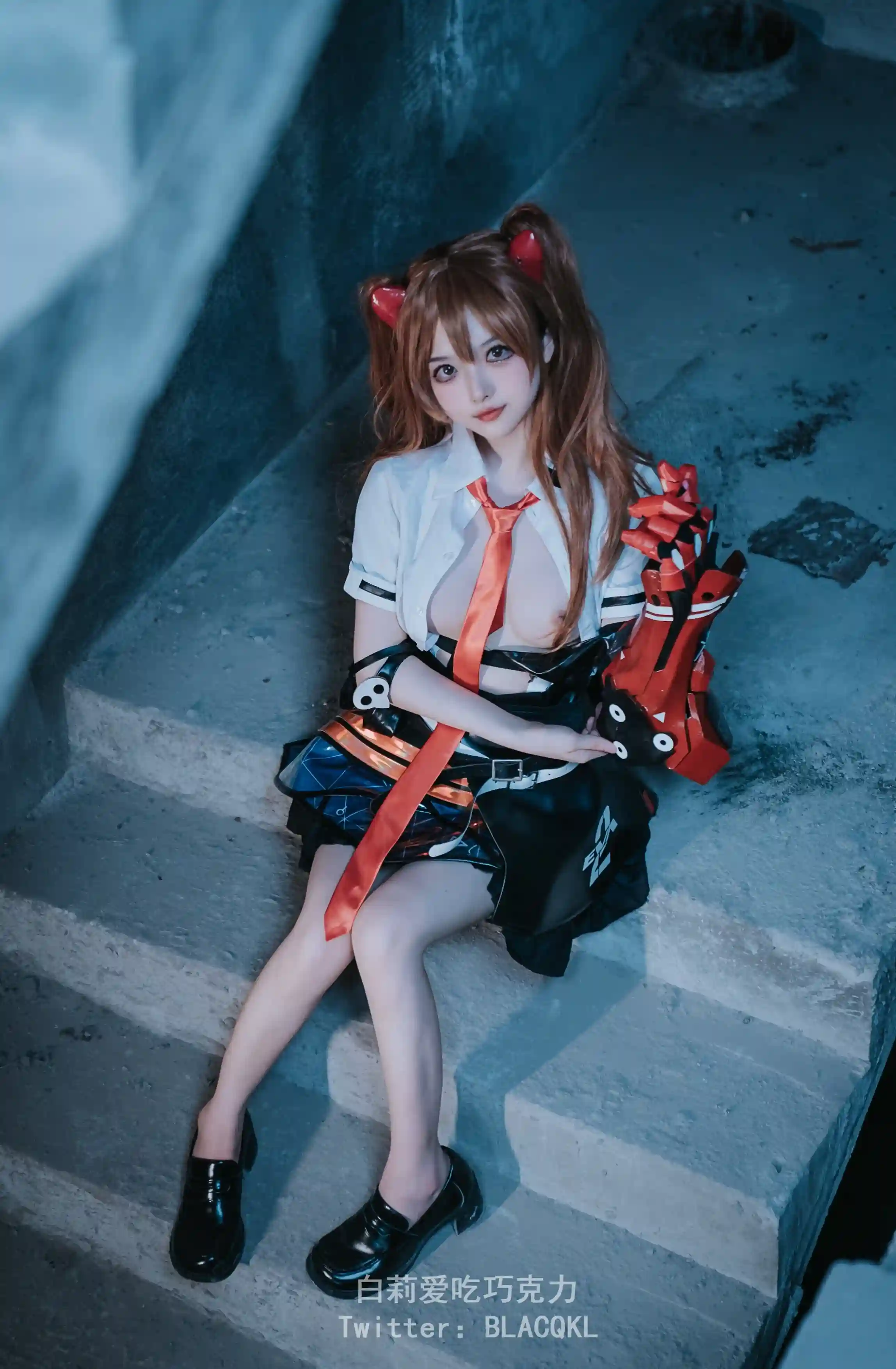 Blacqkl Cosplay Asuka Langley Soryu