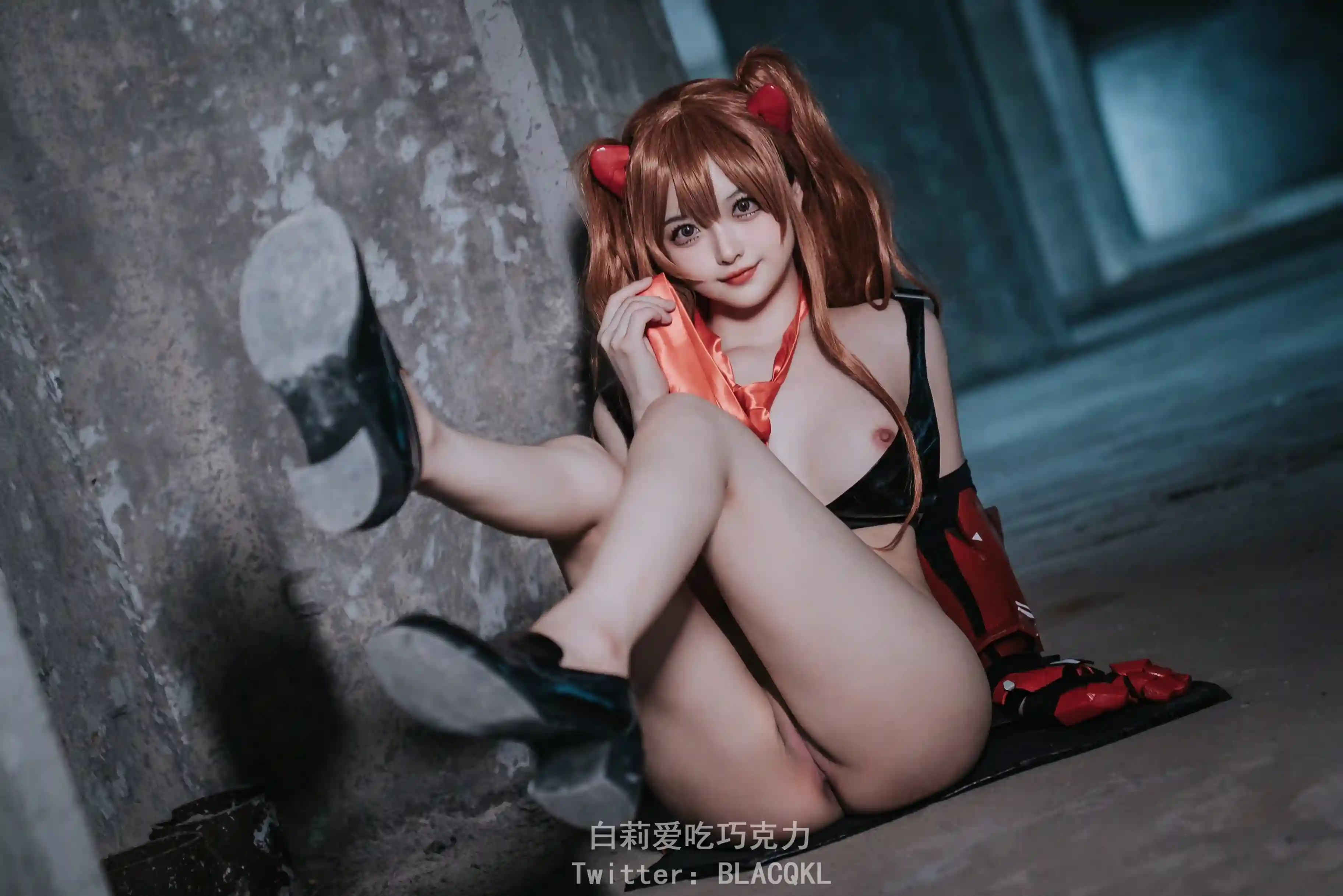 Blacqkl Cosplay Asuka Langley Soryu