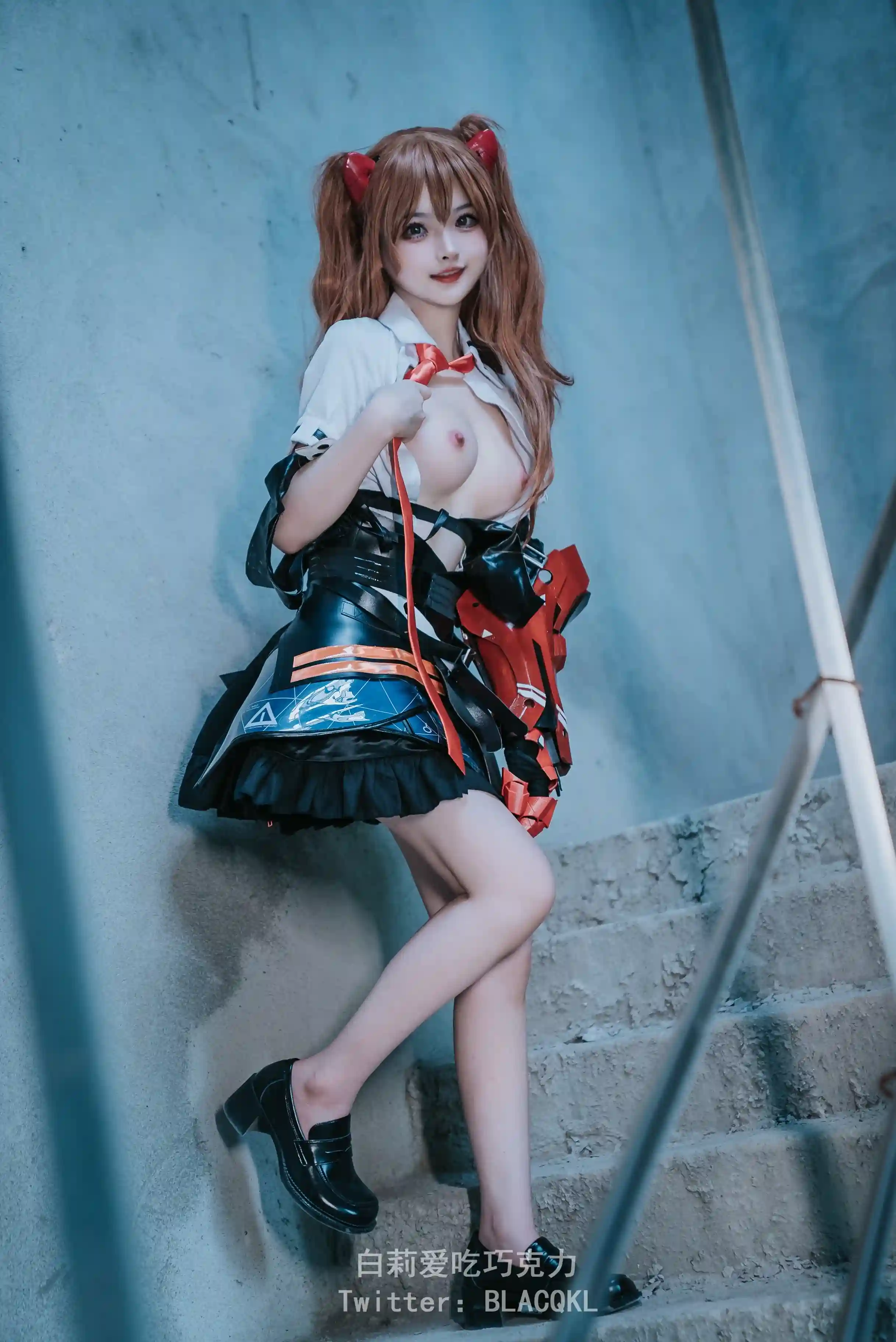 Blacqkl Cosplay Asuka Langley Soryu