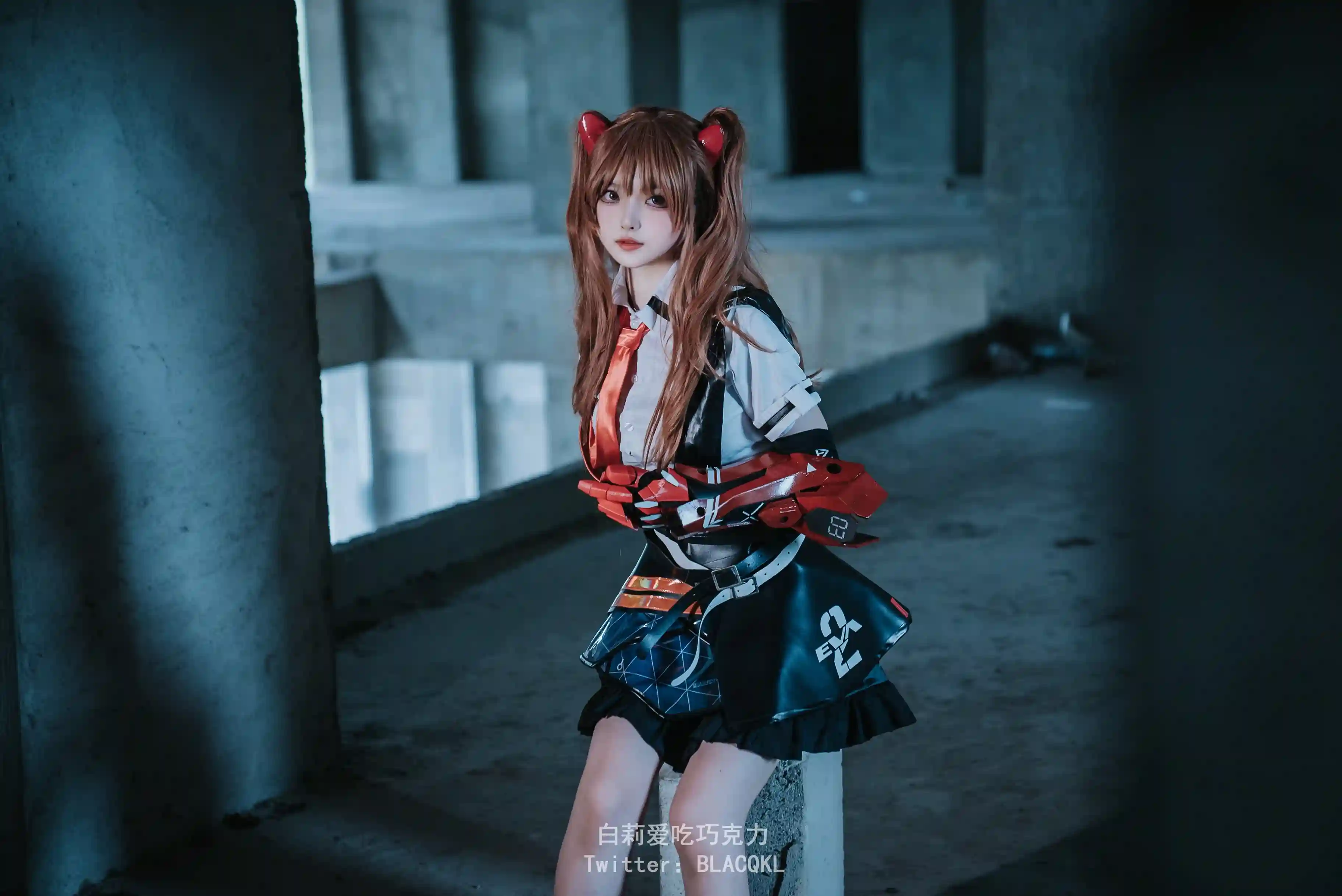Blacqkl Cosplay Asuka Langley Soryu