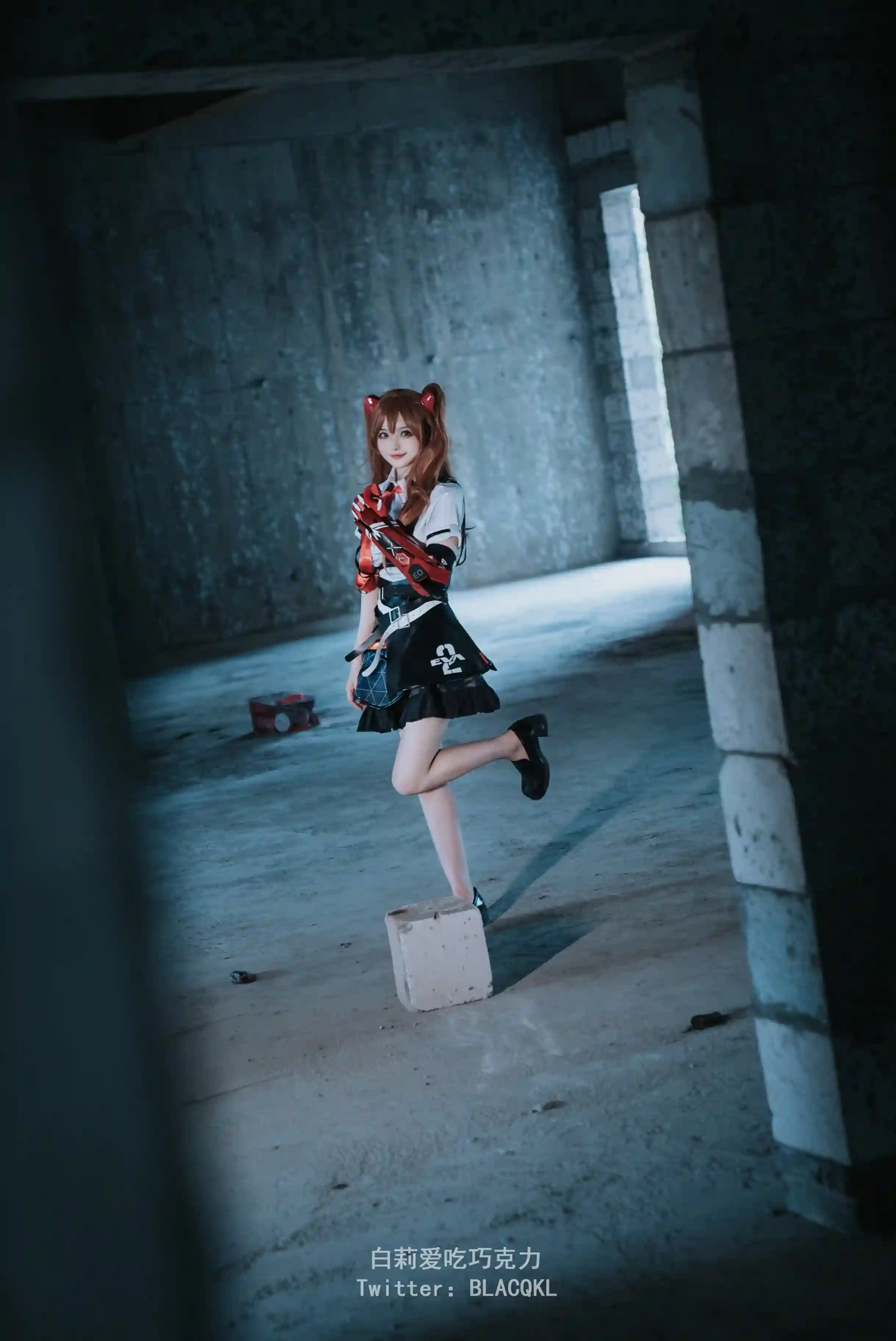 Blacqkl Cosplay Asuka Langley Soryu