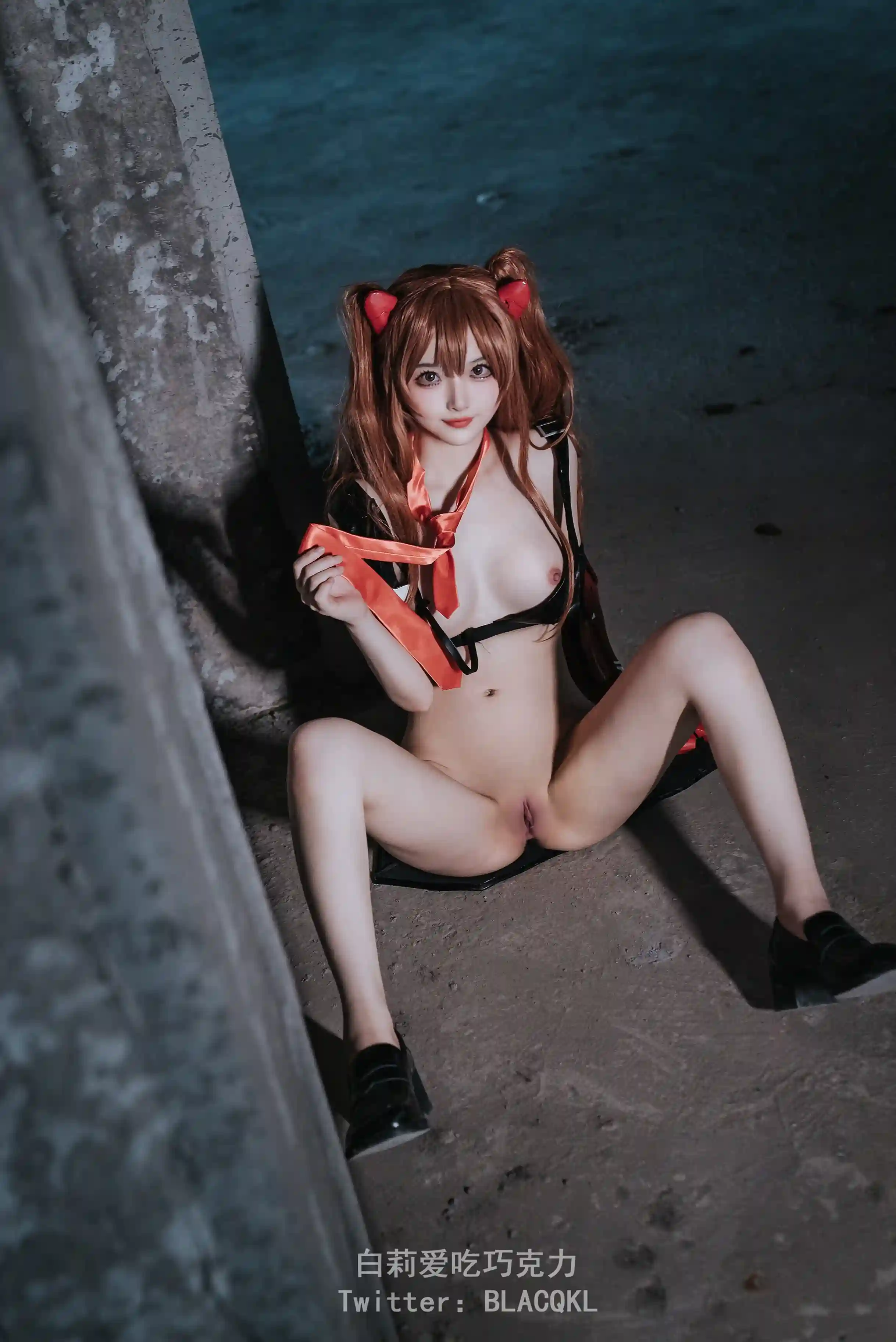 Blacqkl Cosplay Asuka Langley Soryu