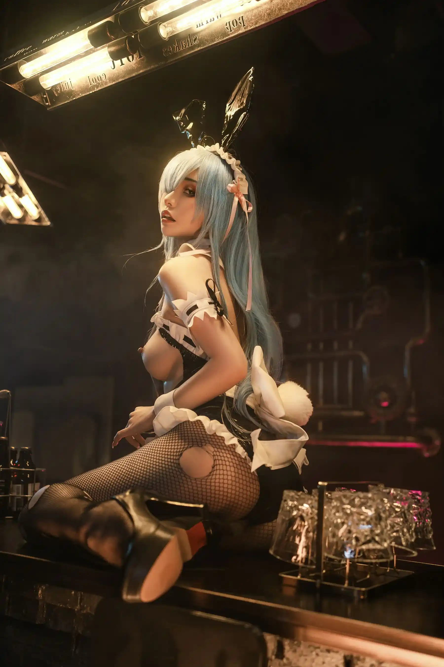 Nekokoyoshi Cosplay Bunny Rem