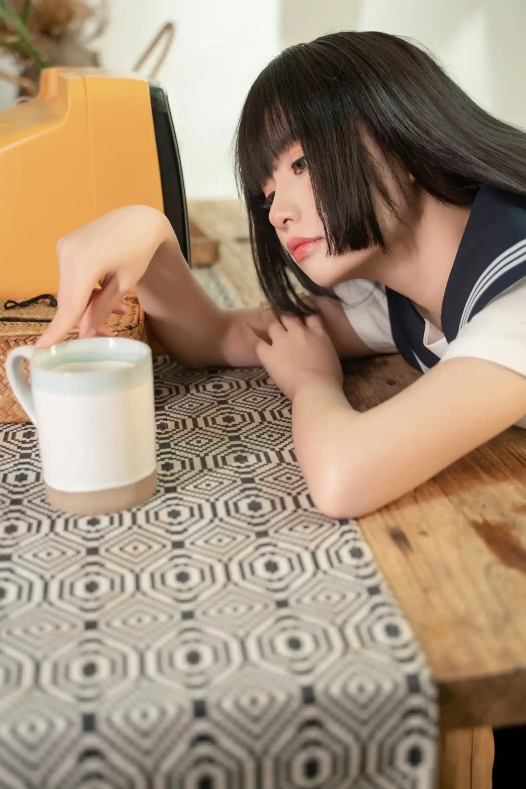 Nekokoyoshi Japanese Schoolgirl