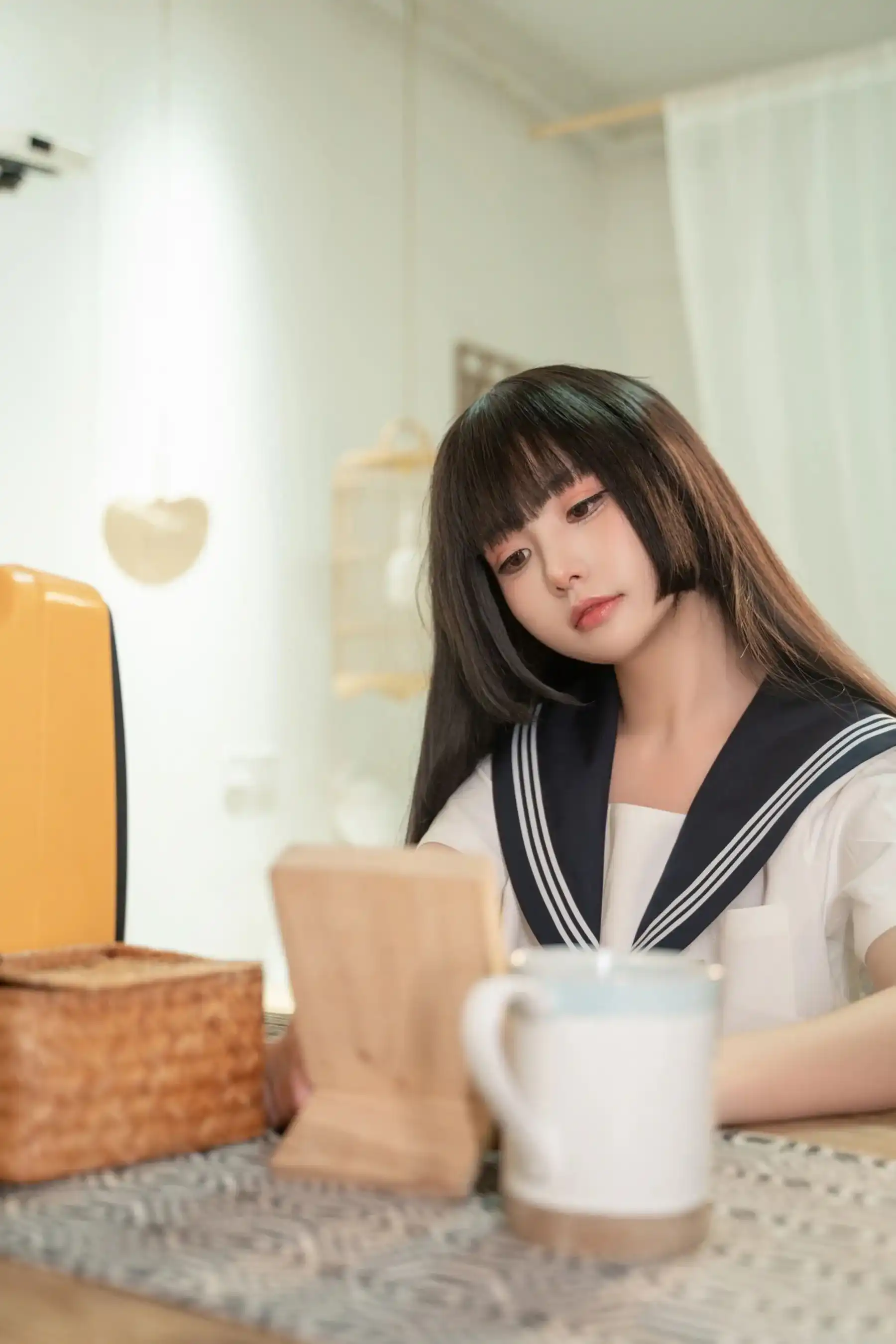 Nekokoyoshi Japanese Schoolgirl