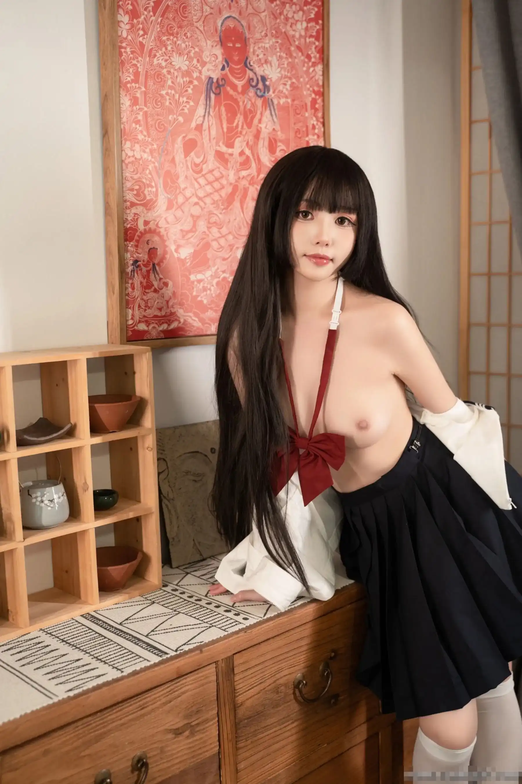 Nekokoyoshi Japanese Schoolgirl