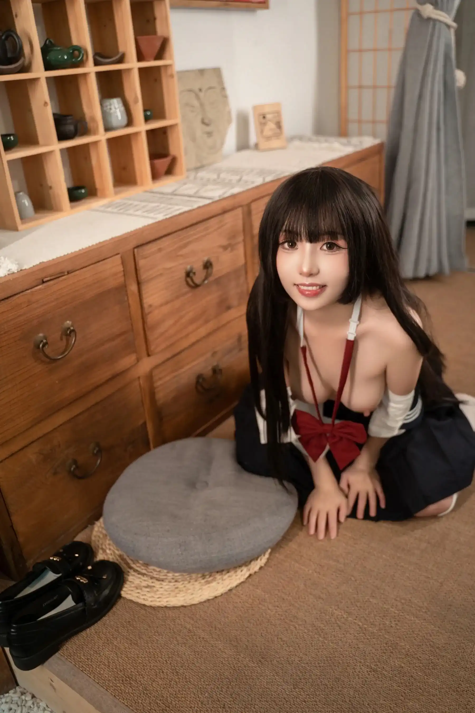 Nekokoyoshi Japanese Schoolgirl