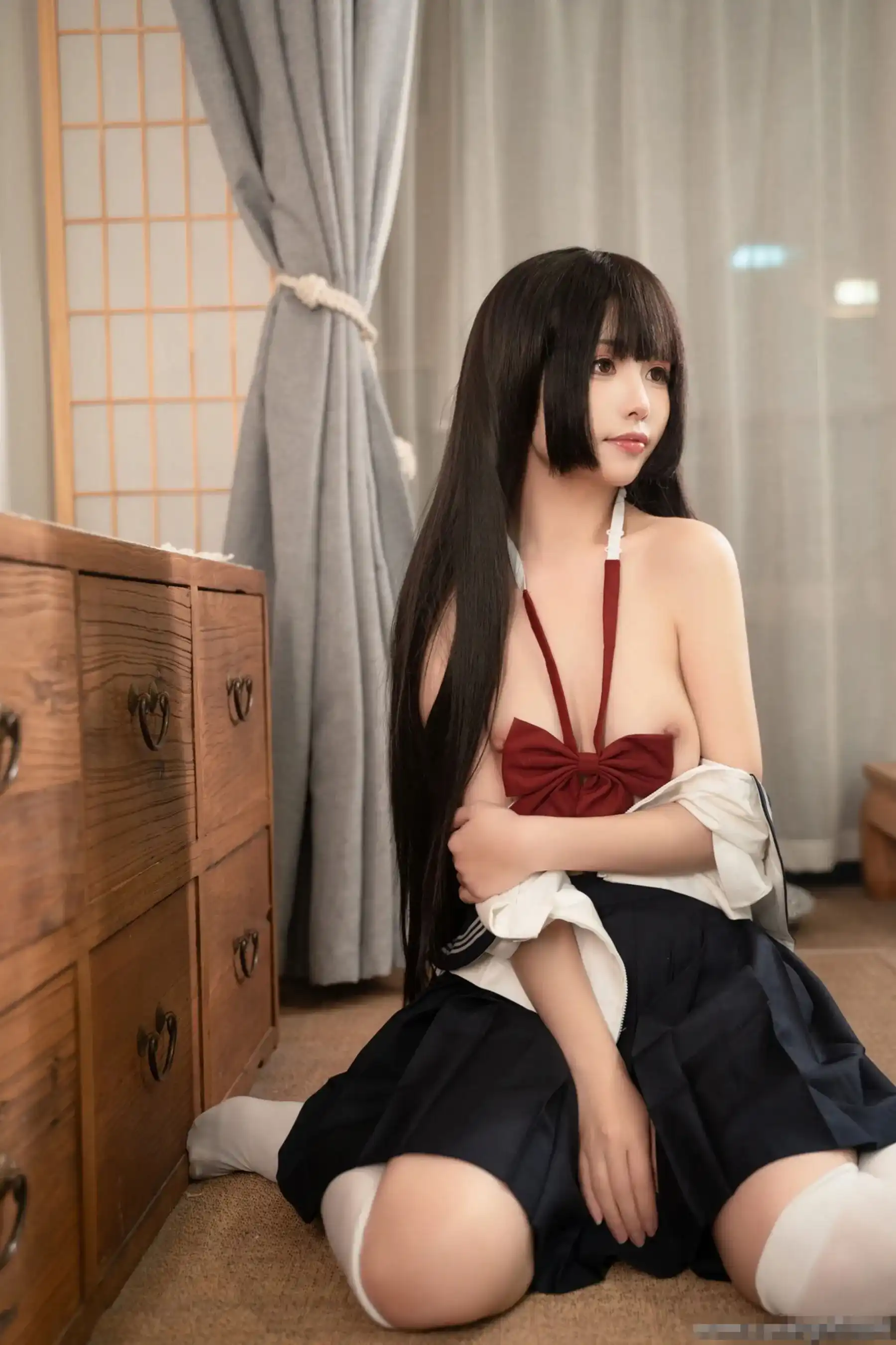 Nekokoyoshi Japanese Schoolgirl