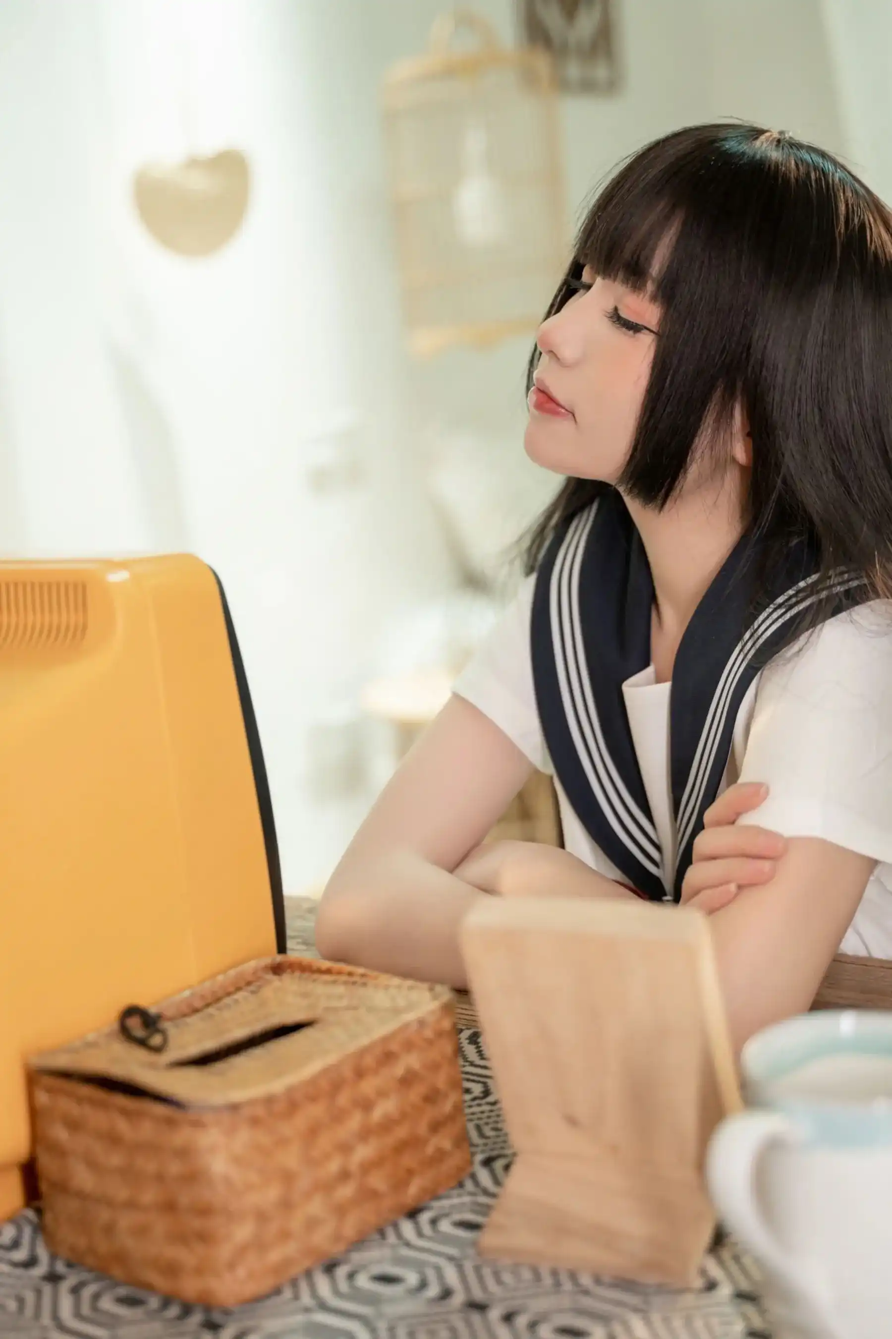 Nekokoyoshi Japanese Schoolgirl