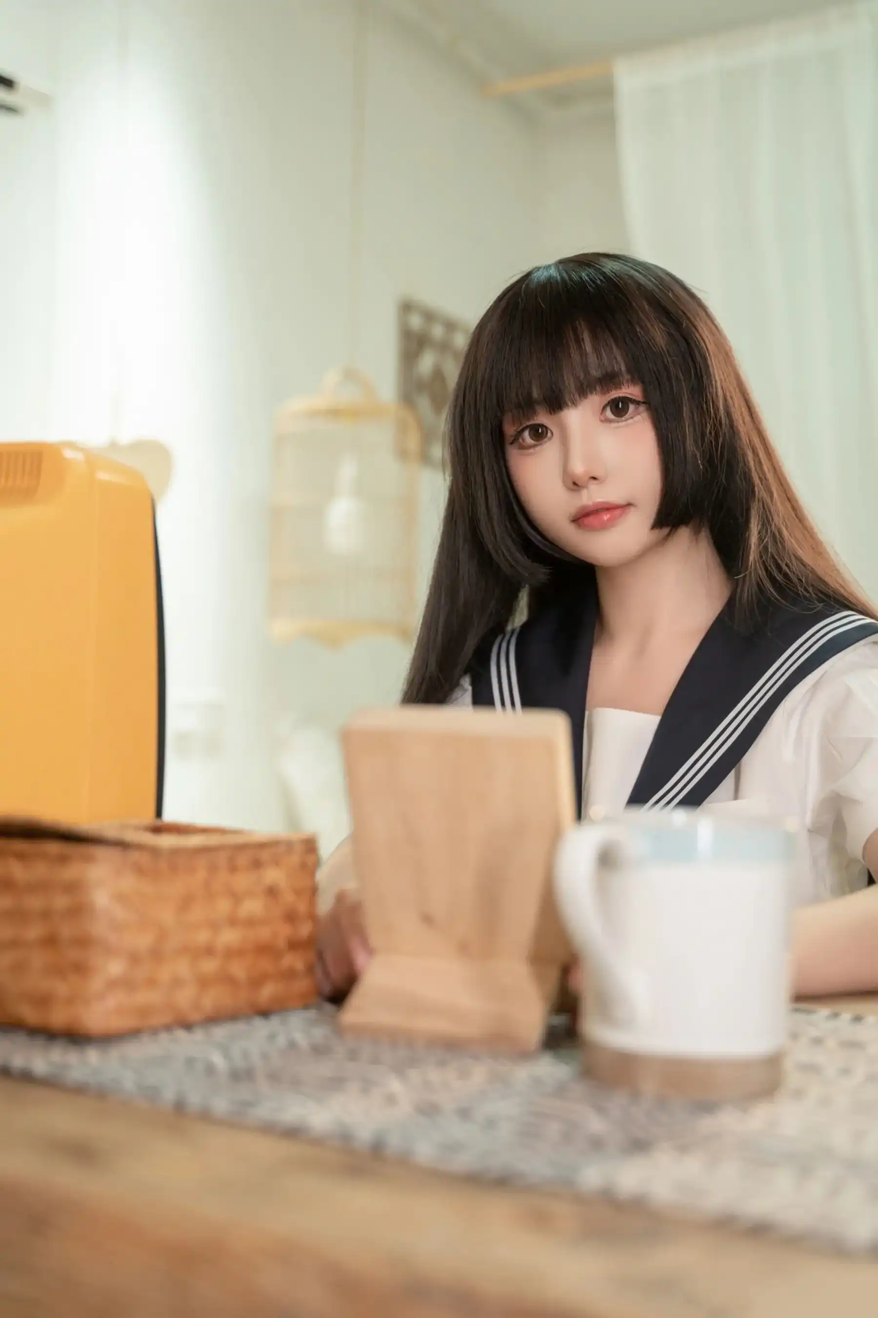 Nekokoyoshi Japanese Schoolgirl