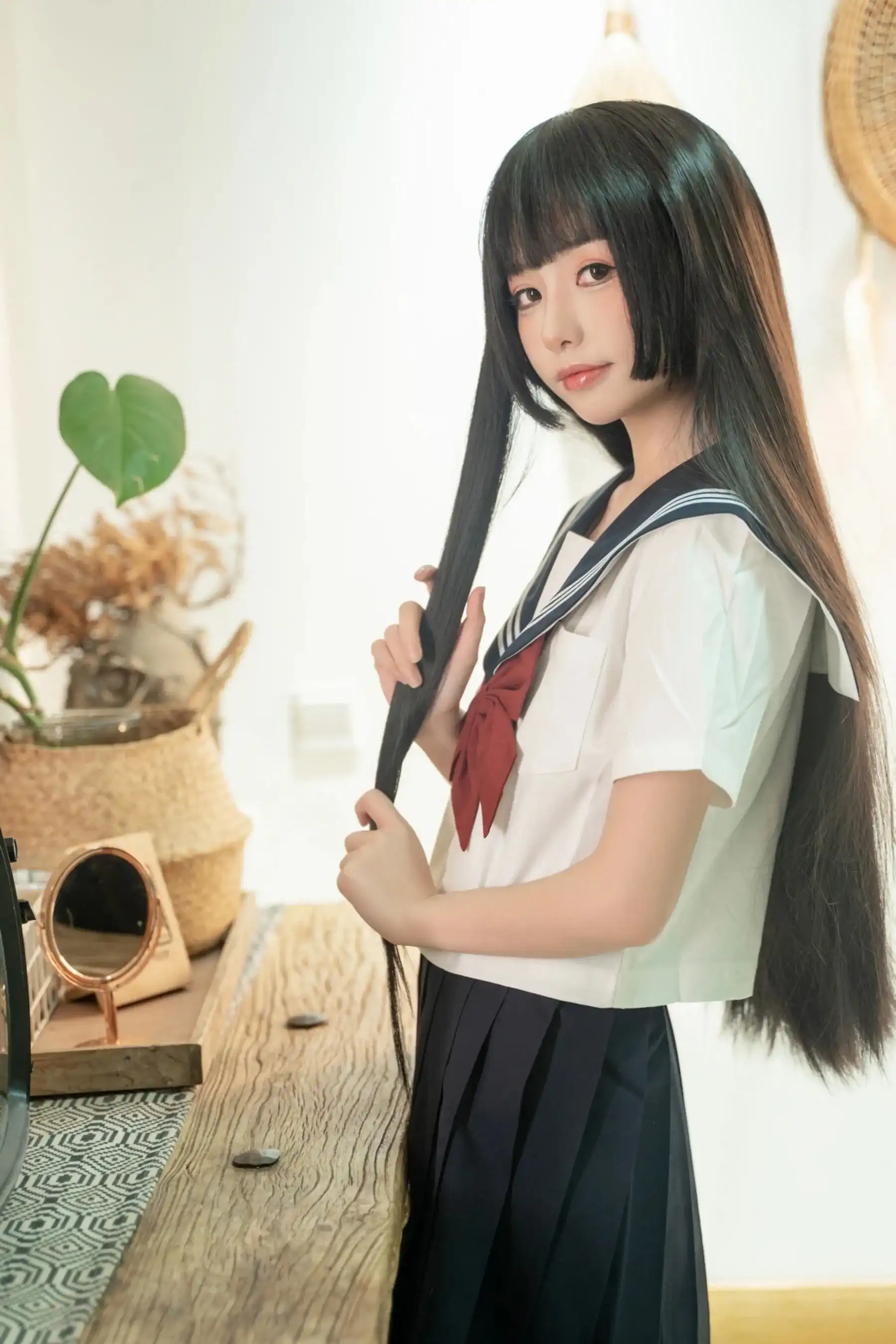 Nekokoyoshi Japanese Schoolgirl