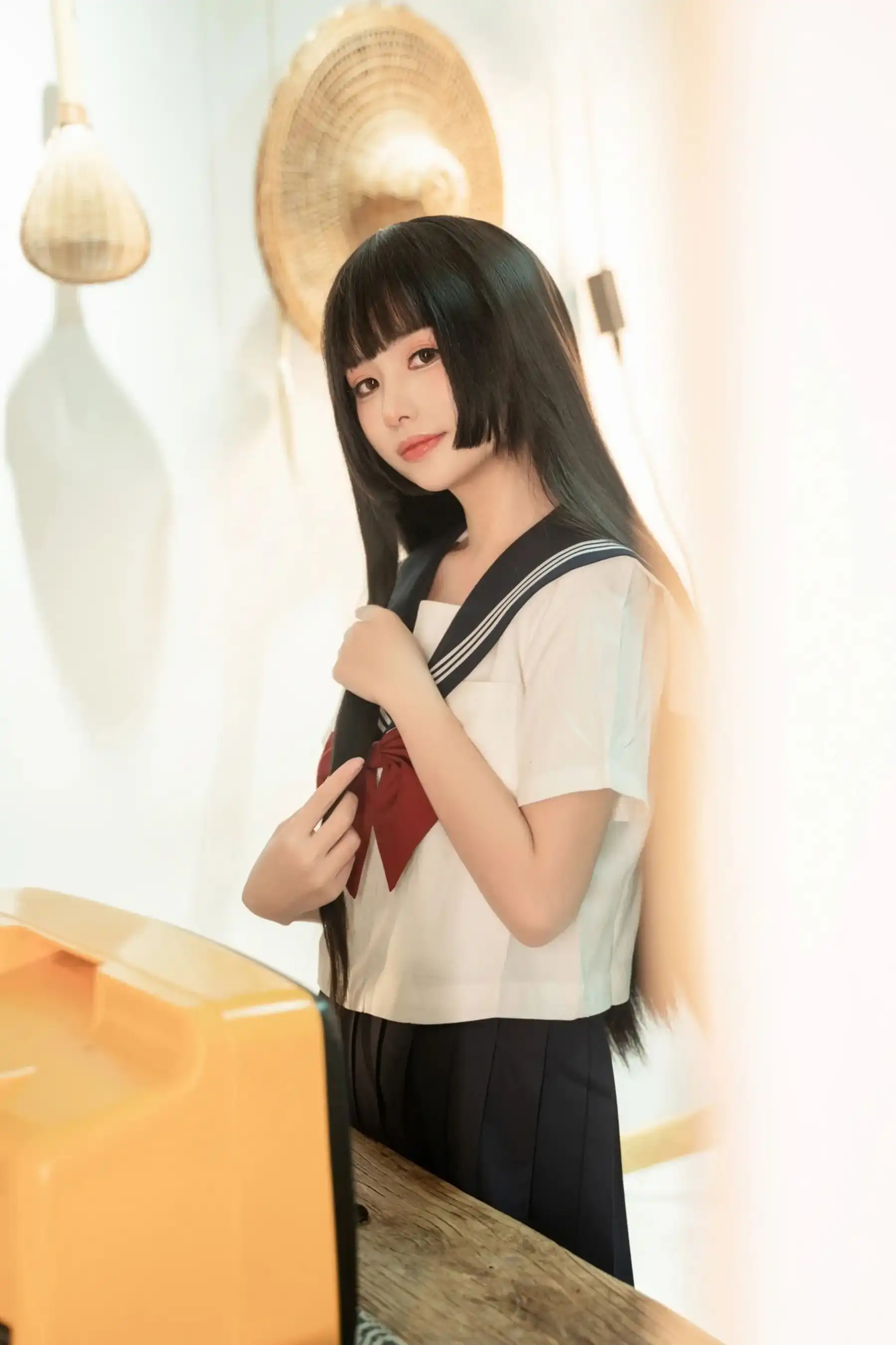 Nekokoyoshi Japanese Schoolgirl