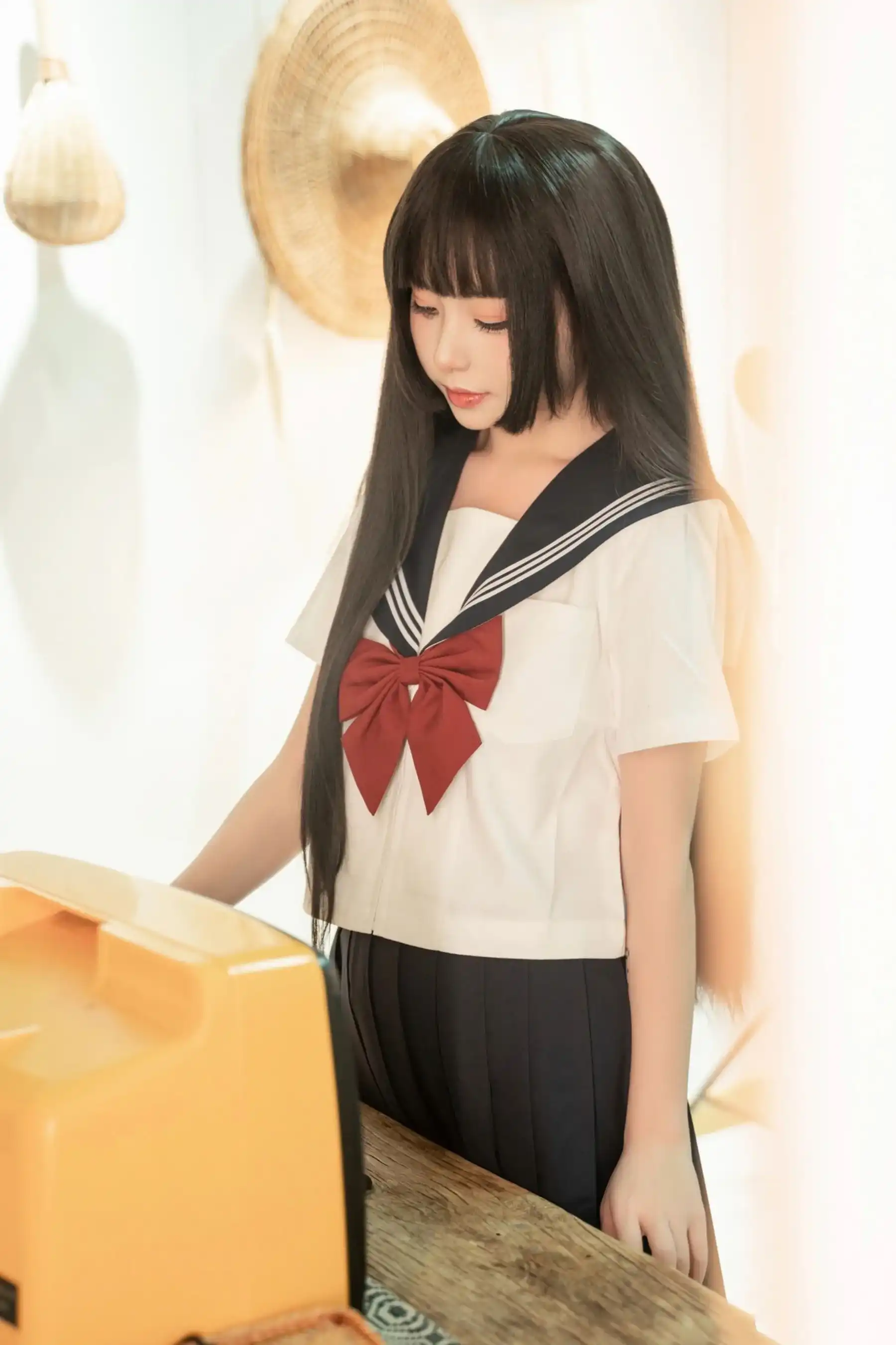 Nekokoyoshi Japanese Schoolgirl