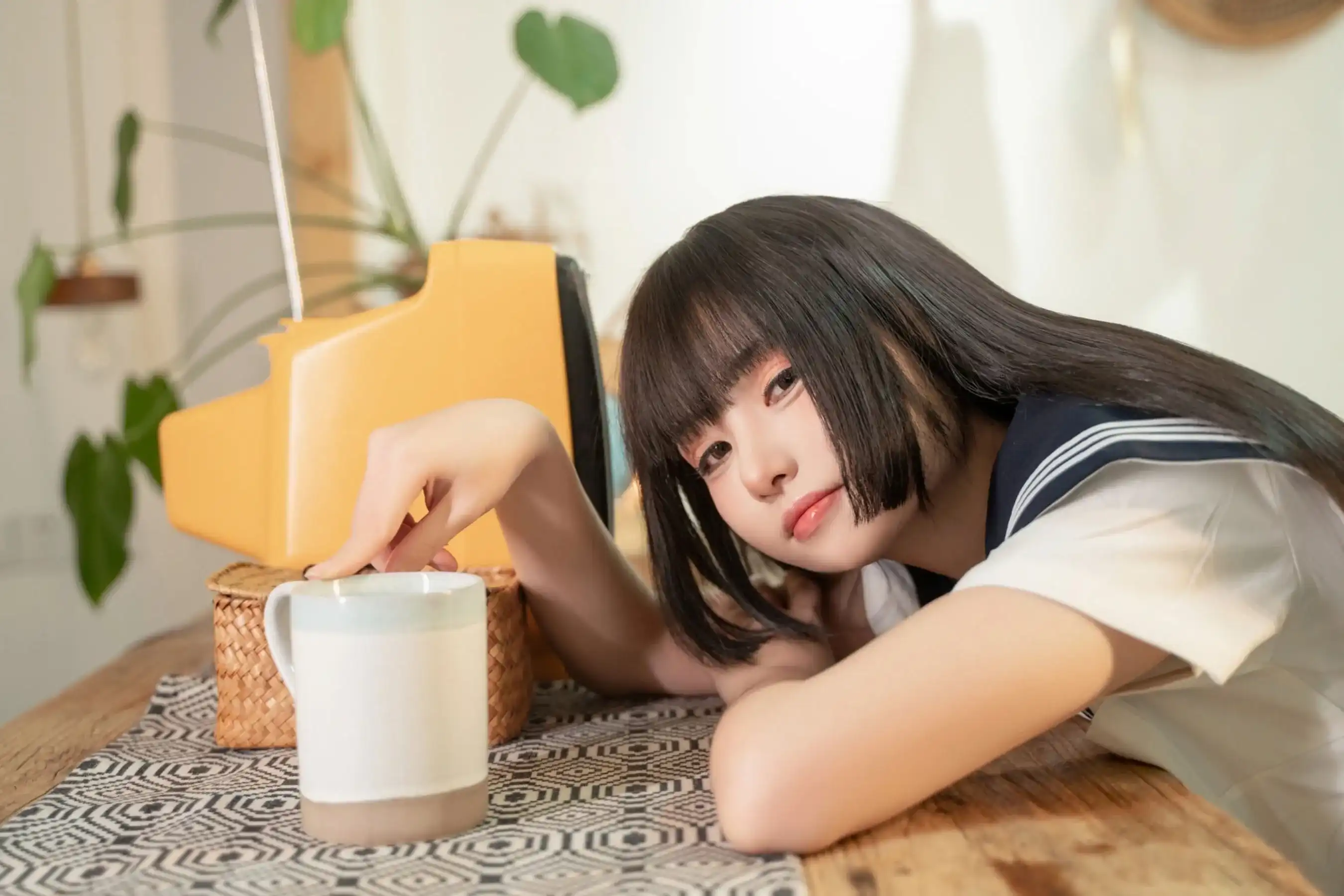 Nekokoyoshi Japanese Schoolgirl