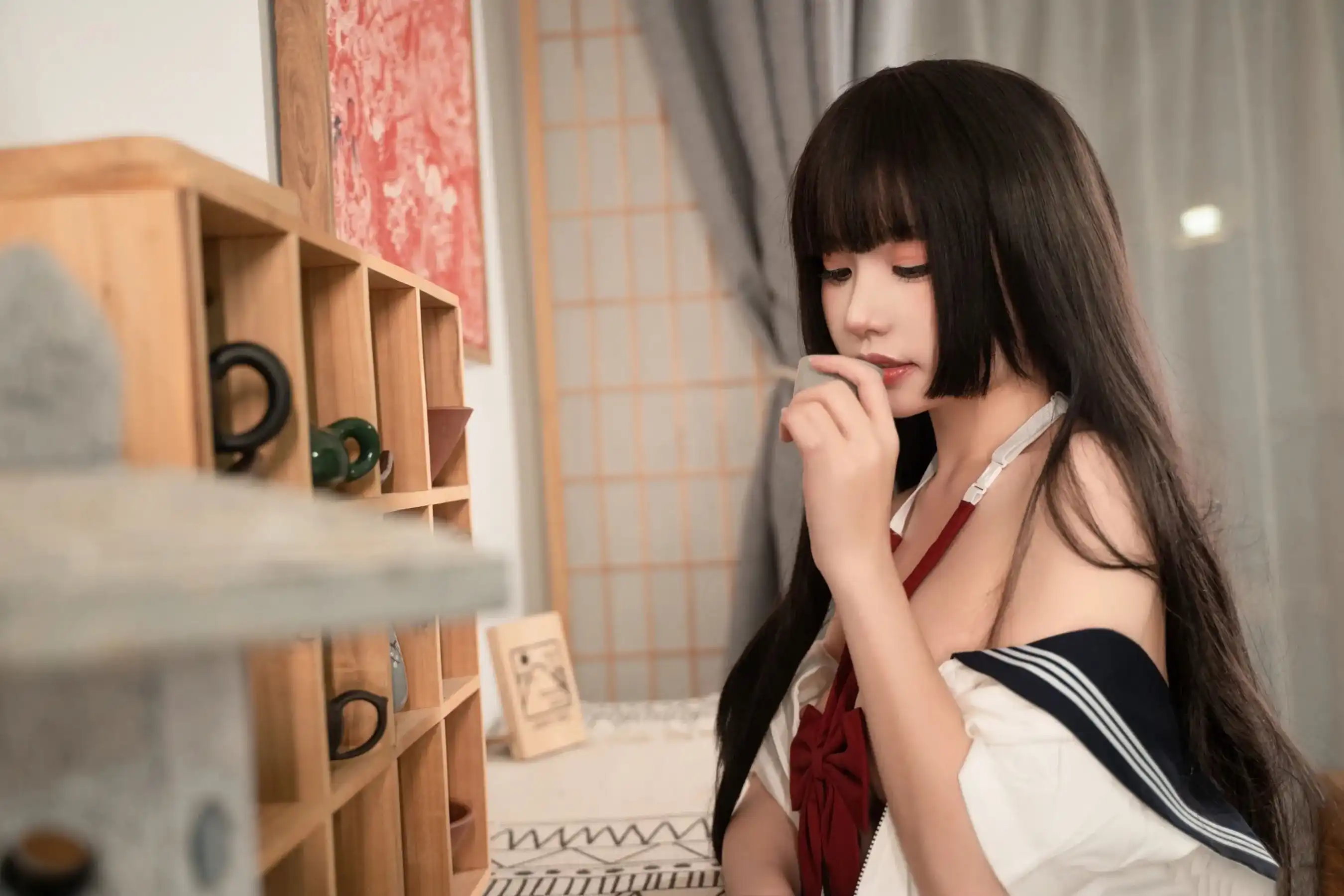 Nekokoyoshi Japanese Schoolgirl