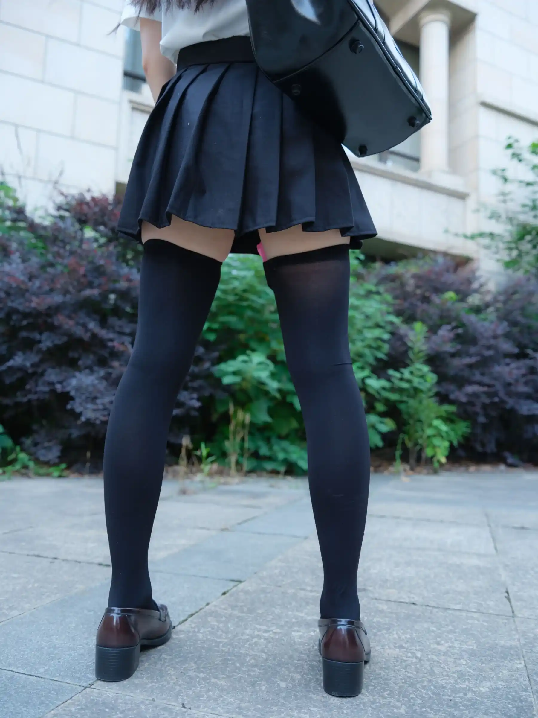 Xiao En Black Silk JK Schoolgirl