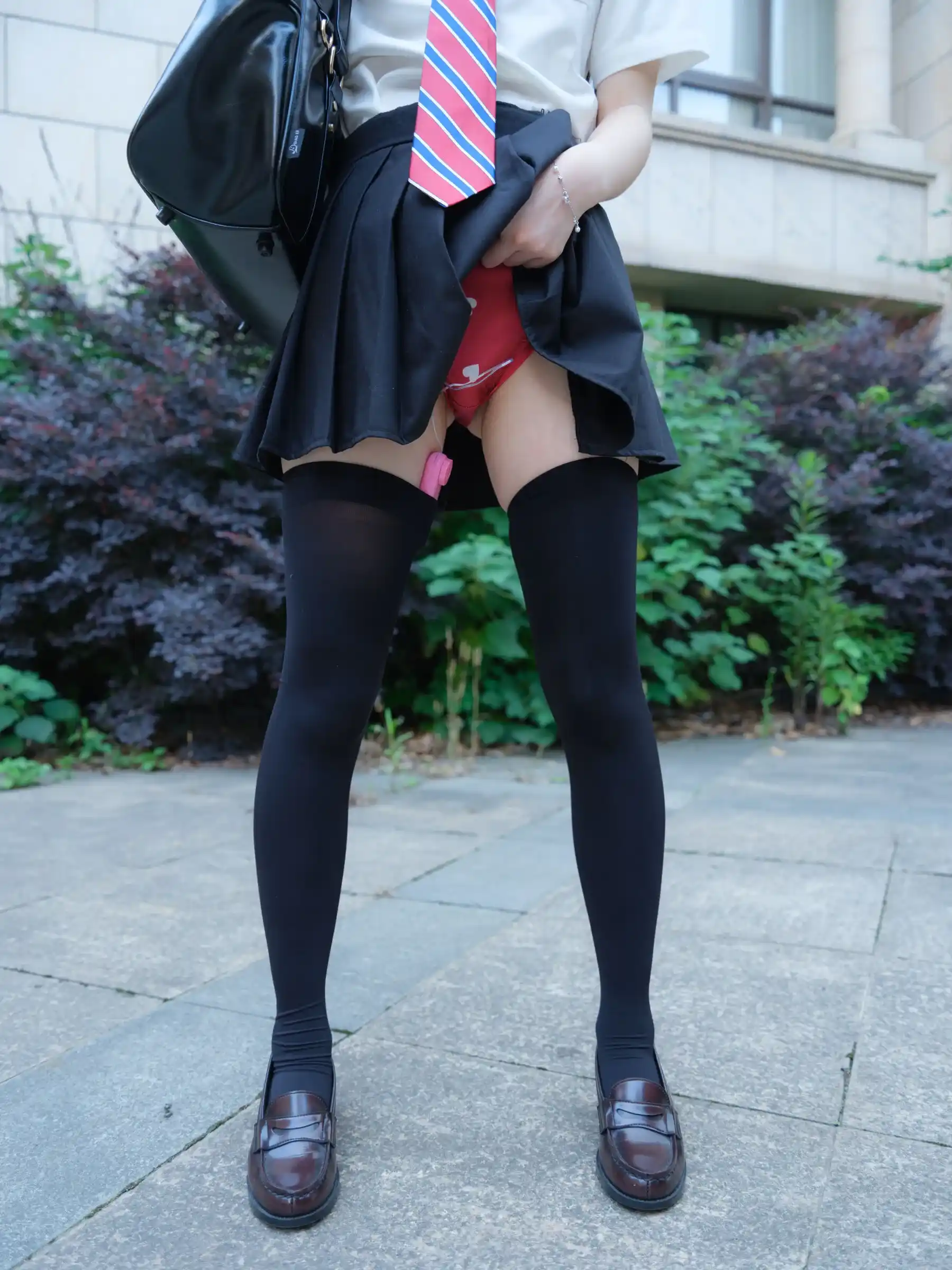Xiao En Black Silk JK Schoolgirl